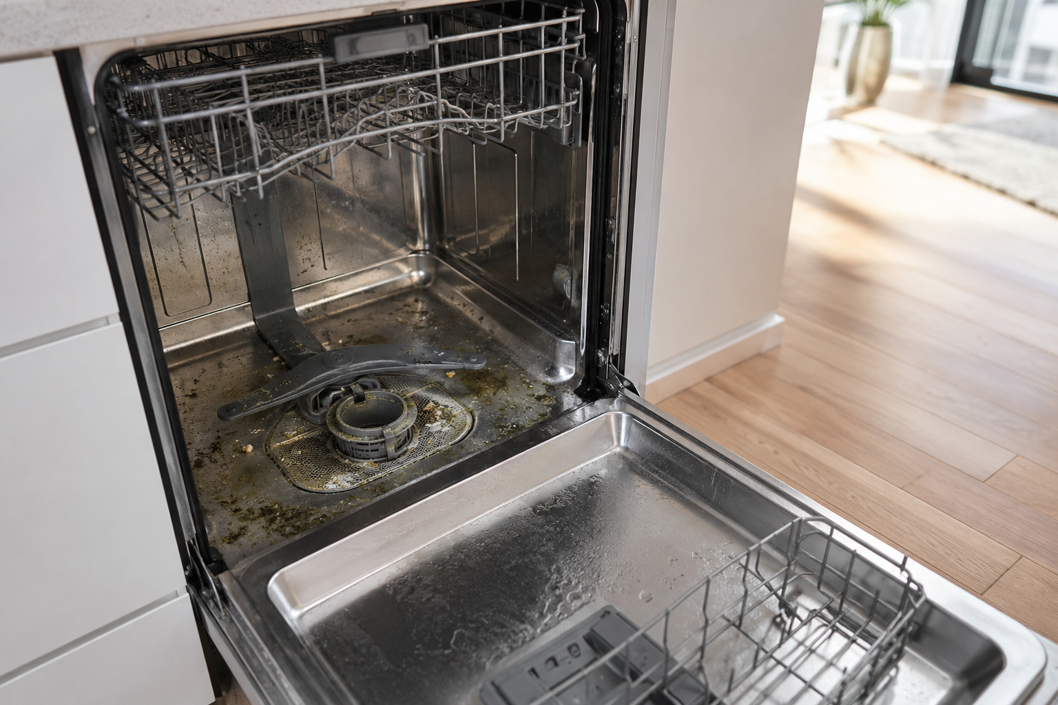 Bad Smell Inside Dishwasher