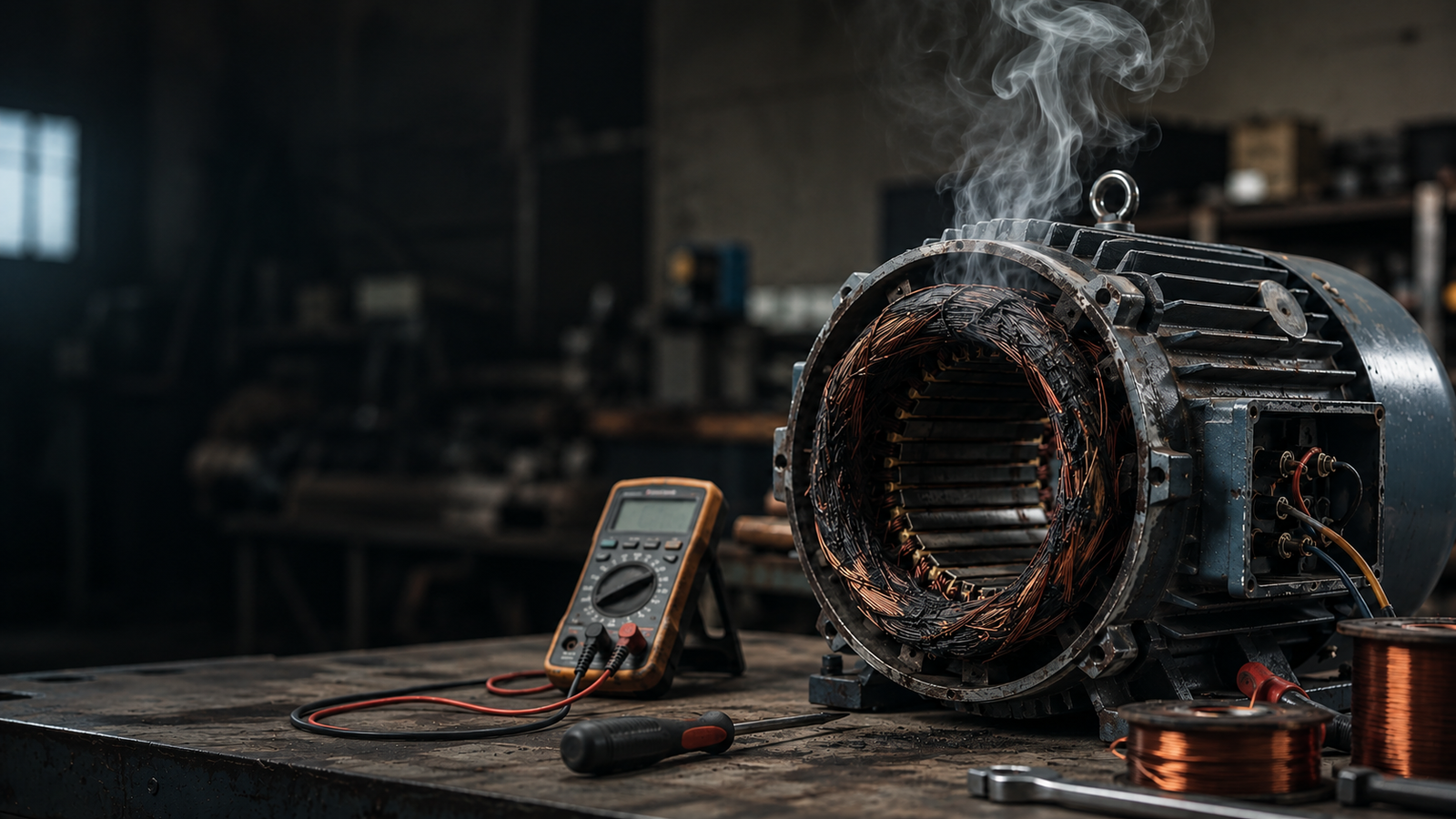 Burning Smell from Motor
